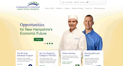 Desktop Screenshot of ccsnh.edu
